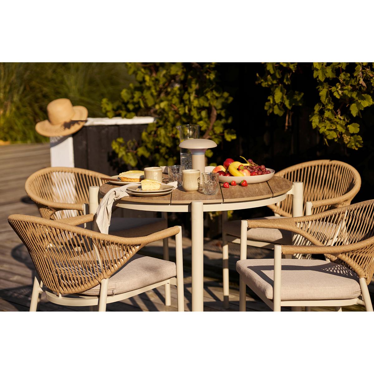 Becherset Viola Mug Steinzeug Beige 4 -Teilig. - Beige, Basics, Keramik