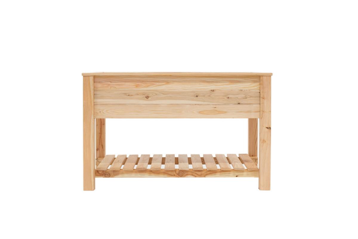 Hochbeet Hochbeet - Lärchefarben, KONVENTIONELL, Holz (120/65/75cm)