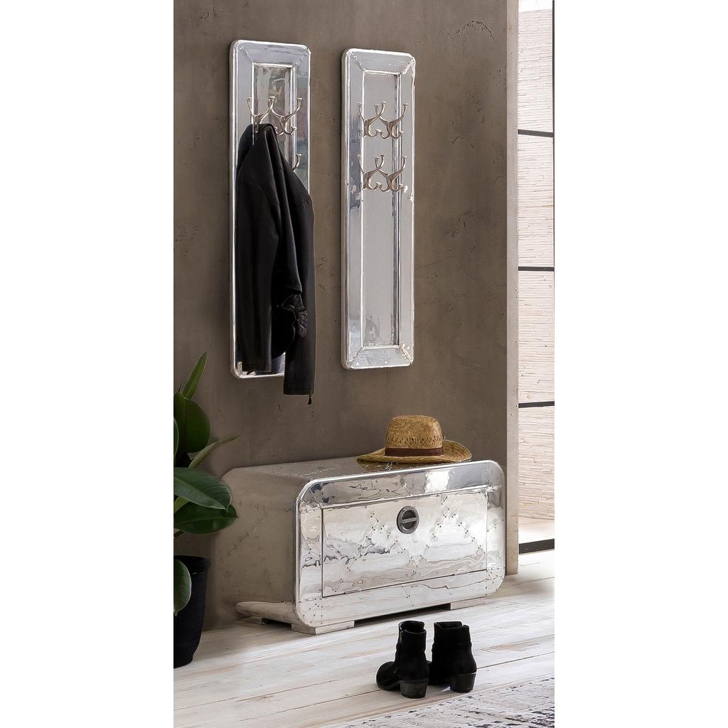 GARDEROBE Dielen Silberfarben B: 85cm