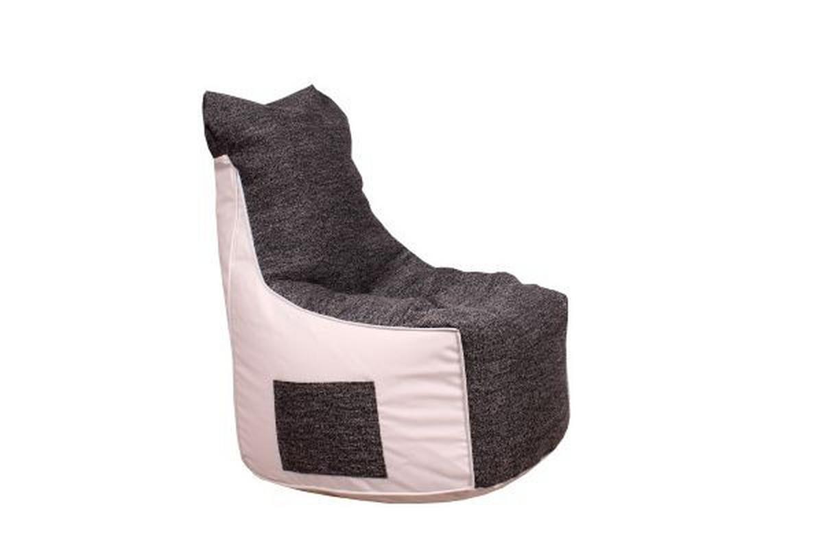 Ülőzsák Pesaro Tytus - antracit, textil (65/75/95cm)