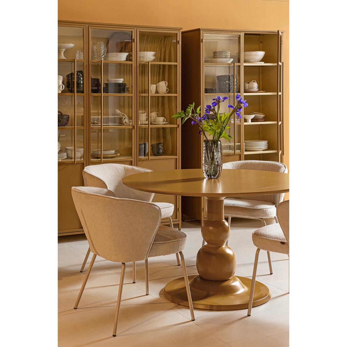 Esstisch Blanco Honig L: 120 Cm - Honig, Design, Holz (120/120/75cm) - Livetastic