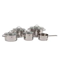 Kochtopfset WMF Provence Plus - Edelstahlfarben, Basics, Glas/Metall (53/29/26,5cm) - WMF