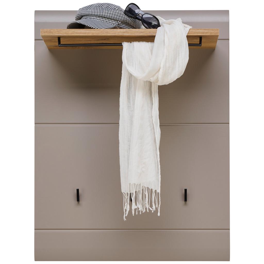 Garderobenpaneel Auris Eiche Dekor 70 cm 3 Haken