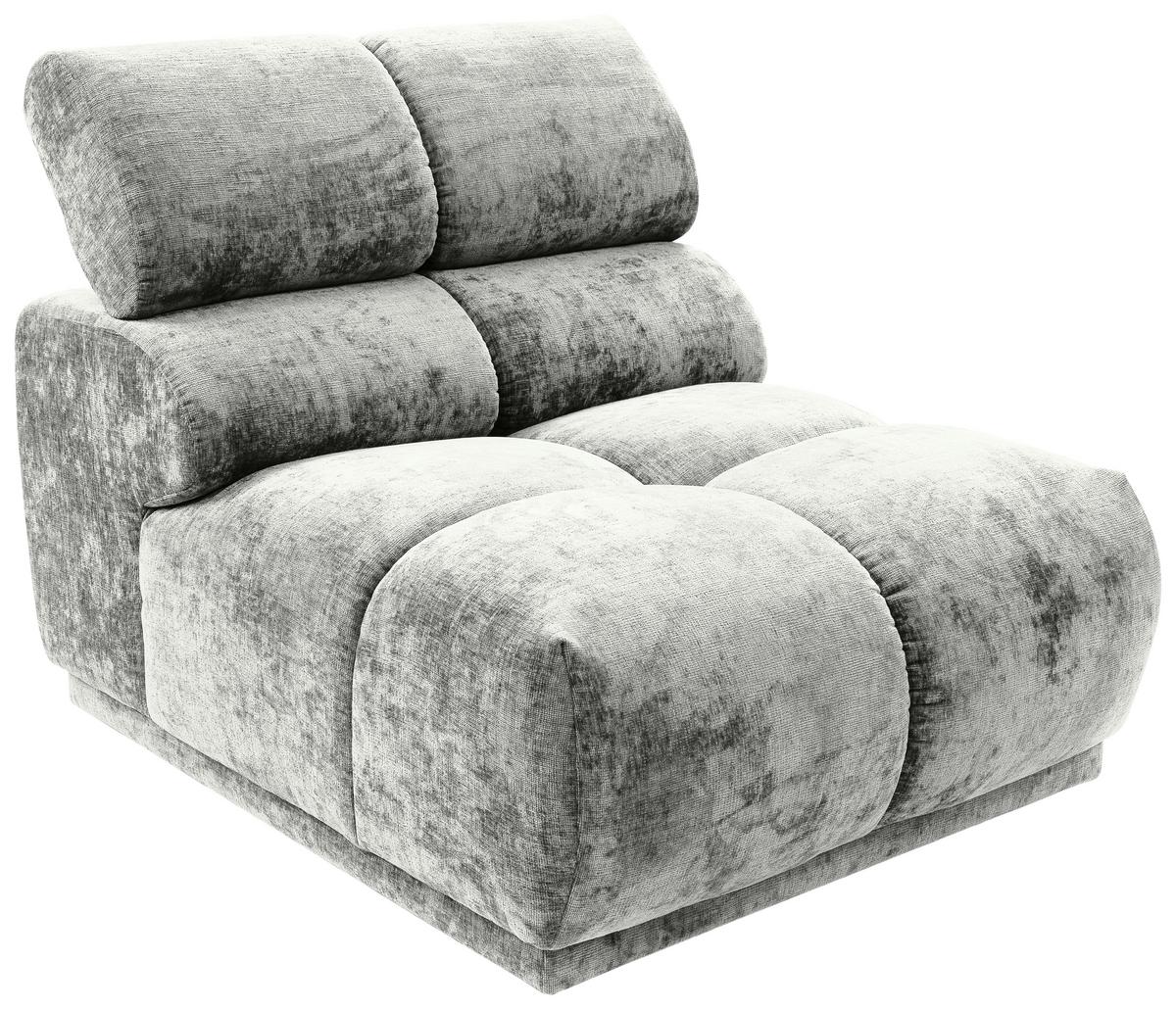 Sofaelement Chani Grau, B: 81 cm - Grau, MODERN, Textil (81/86/113cm) - MID.YOU