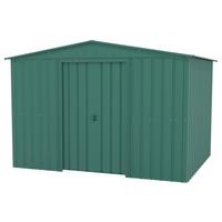 Gerätehaus Ohne Boden 308x202x247 - Dunkelgrün, Basics, Metall (308/202/247cm)