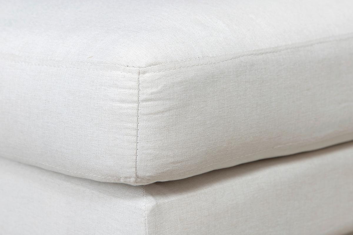 Hocker Zoom - Beige/Schwarz, Design, Kunststoff/Textil (85/47/64cm) - Livetastic