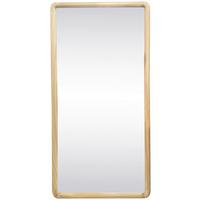 Spiegel Jürgen - Naturfarben, MODERN, Glas/Holz (45/90/2cm)