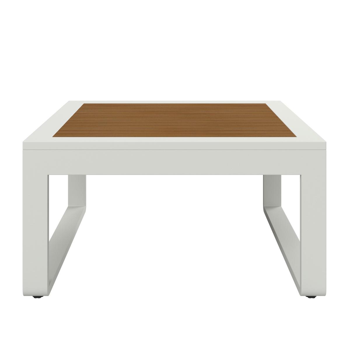 TERASOVÁ SEDACÍ SOUPRAVA MARIJANA - barvy teak/krémová, Moderní, kov/textil (235/68/73cm) - Bessagi Garden