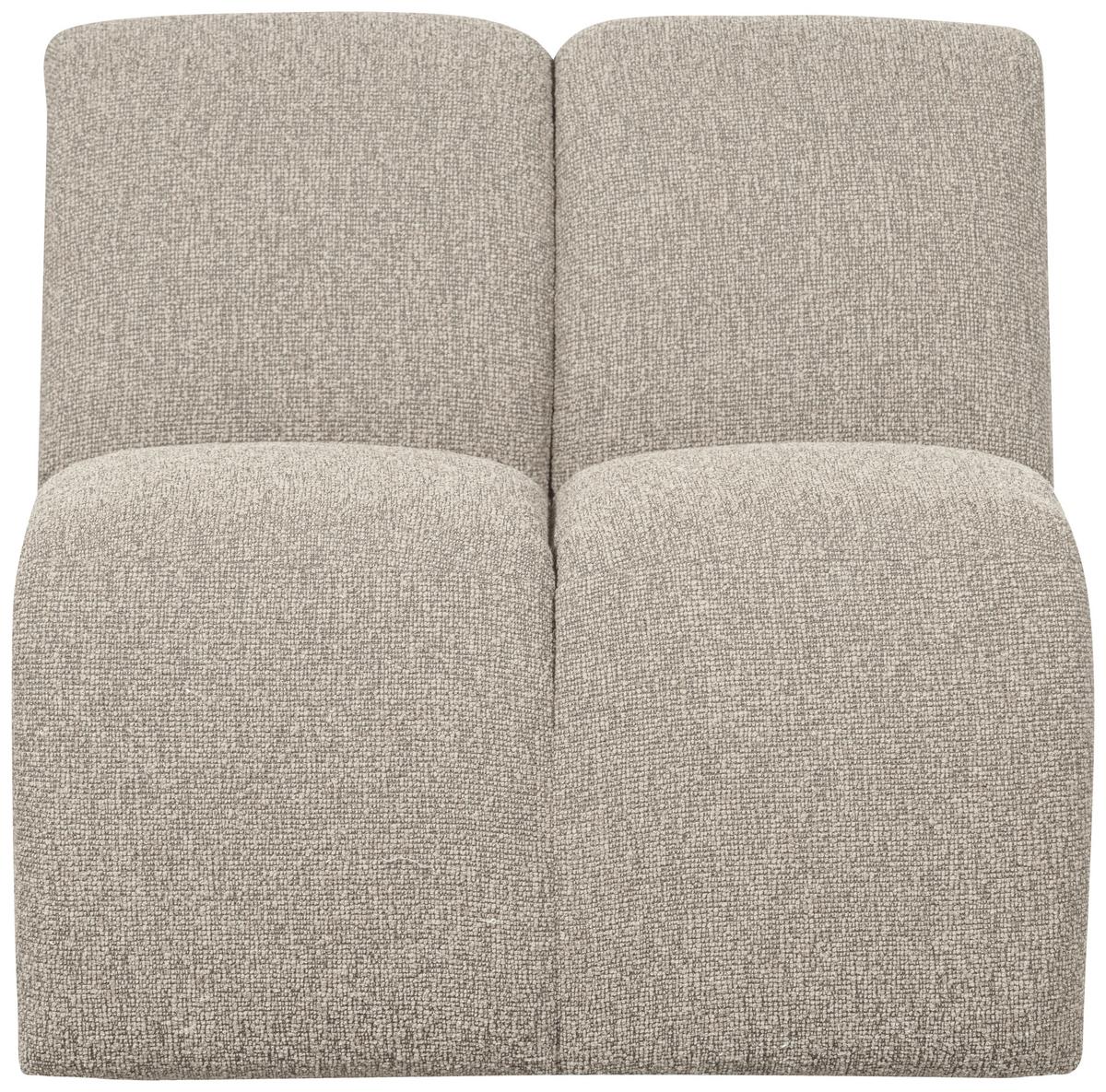 Sofaelement Mojo Beige B: 84cm - Beige/Schwarz, Design, Textil (84/74/97cm) - Livetastic