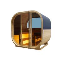 Sauna Hanko Fichtefarben B: 180 cm - Fichtefarben, KONVENTIONELL, Holz (210/180/210cm) - Sanotechnik