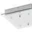 LED-Deckenleuchte Fres 2 - Chromfarben/Weiß, MODERN, Glas/Metall (29/29/7cm) LED-Deckenleuchte Fres 2 - Chromfarben/Weiß, MODERN, Glas/Metall (29/29/7cm)