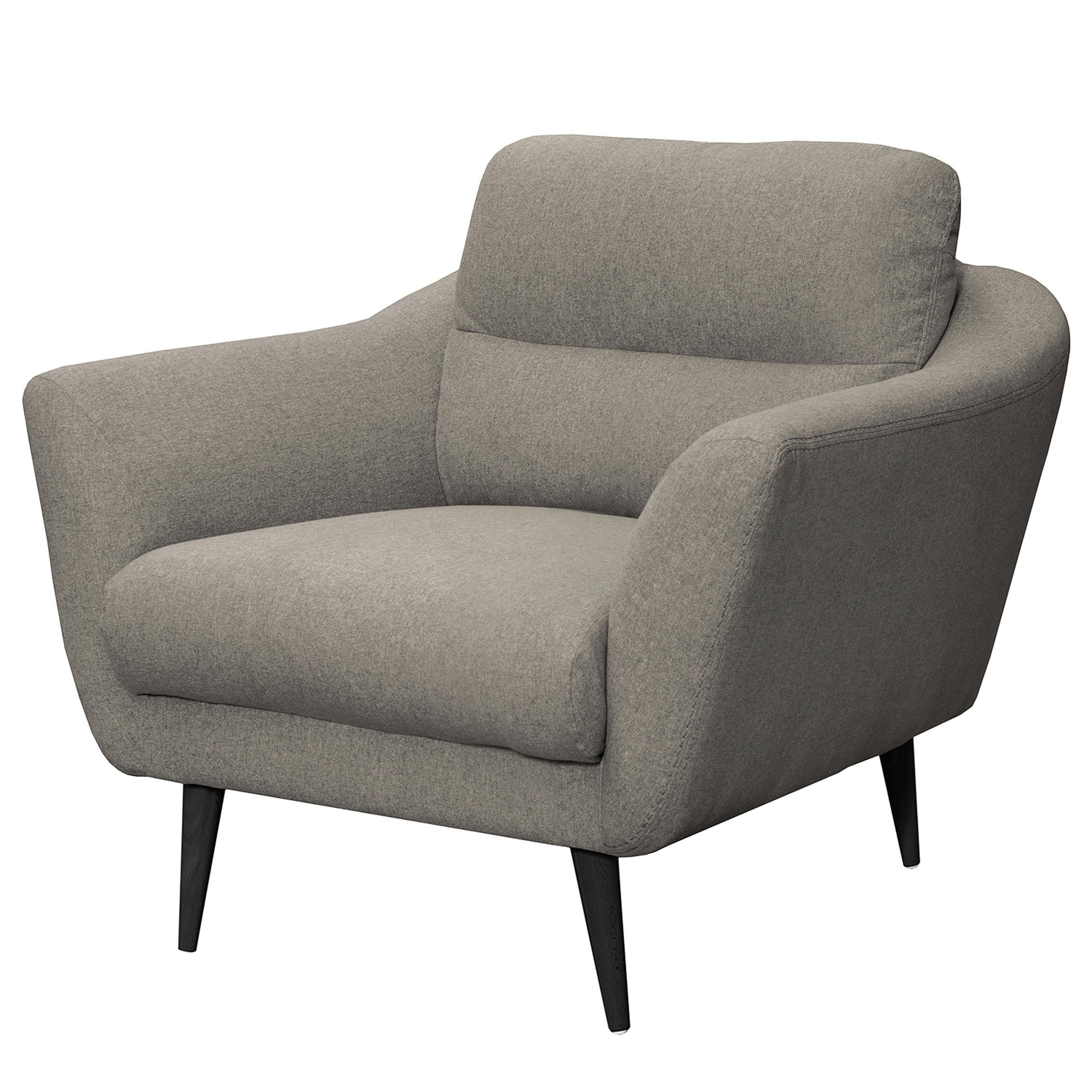 Sessel Tromso Grau B: 92 Cm - Schwarz/Grau, Design, Textil (92/87/88cm) - Livetastic