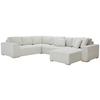 Wohnlandschaft Vouge Beige U: 283x371x208 Cm - Beige/Buchefarben, KONVENTIONELL, Textil (283/371/208cm) - Livetastic