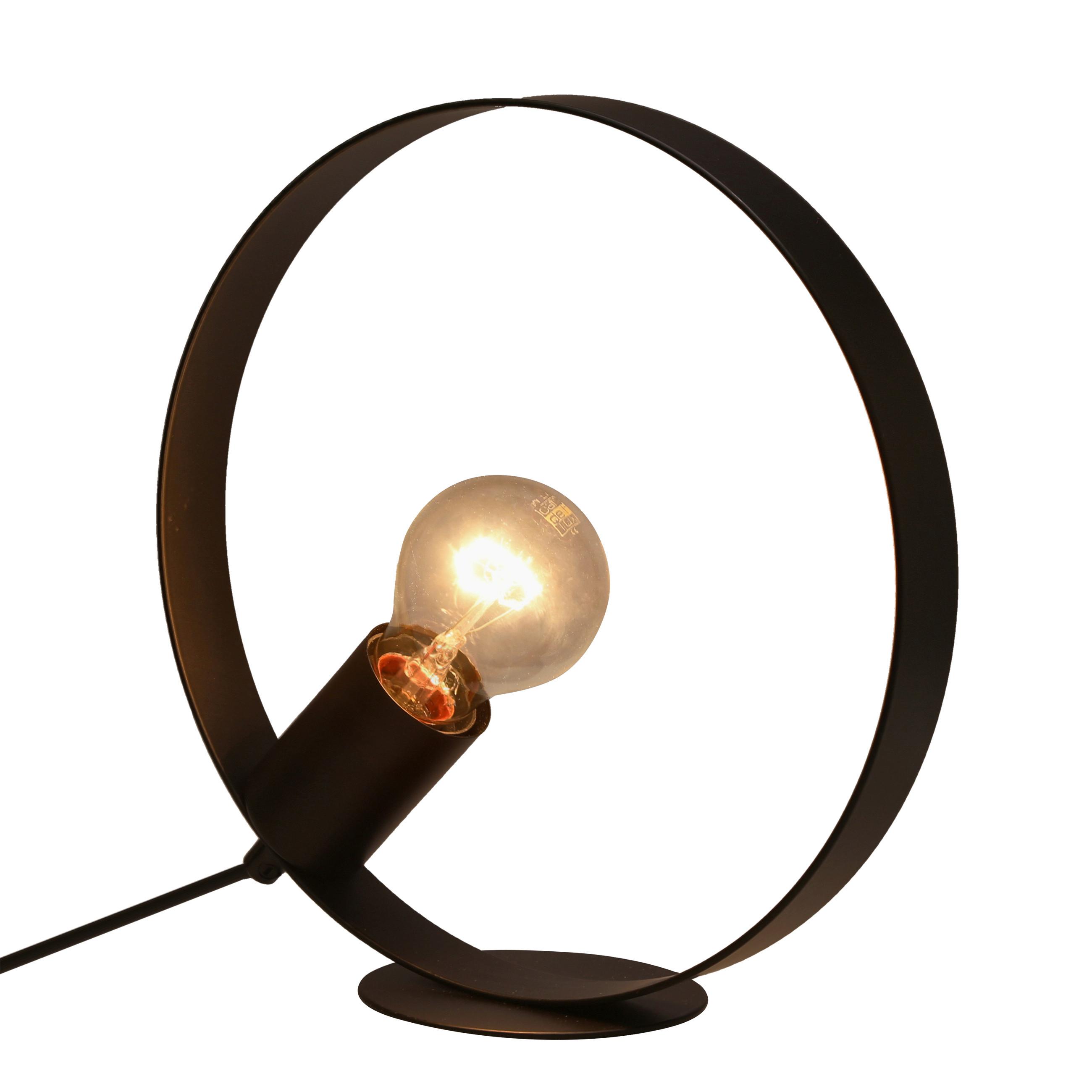 Tischleuchte Nexo - Schwarz, Trend, Metall (10/25/25cm)