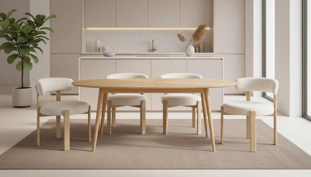 Stuhl Nantes Beige B: 55 cm - Eichefarben/Beige, MODERN, Textil/Metall (55/75/56,5cm) - Livetastic