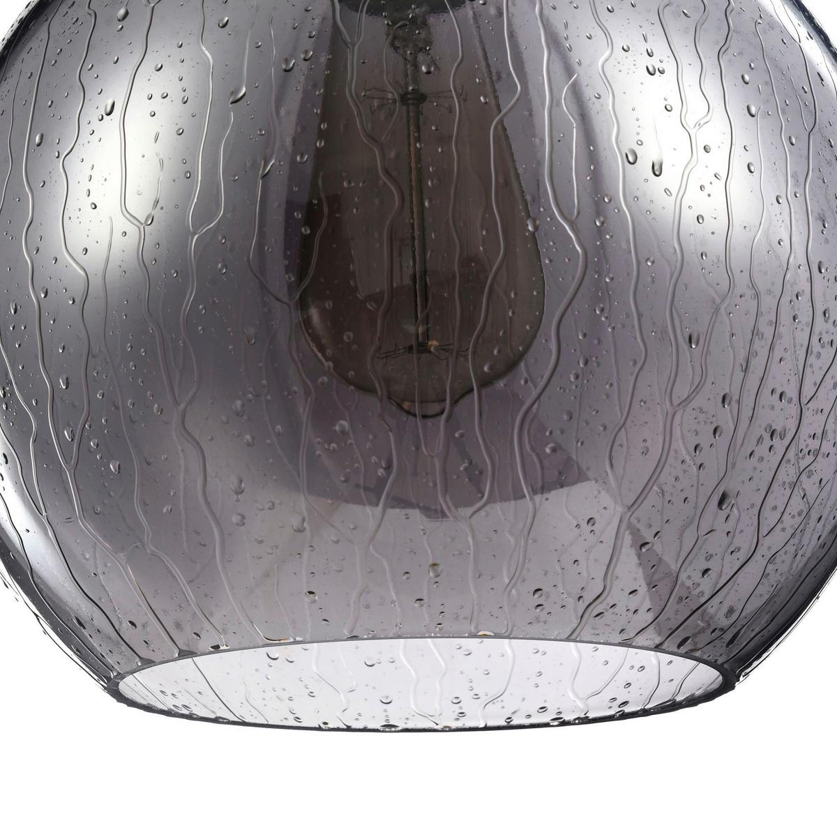 Pendelleuchte Bergen - Schwarz, Trend, Glas/Metall (25/21.5cm) - MAYTONI