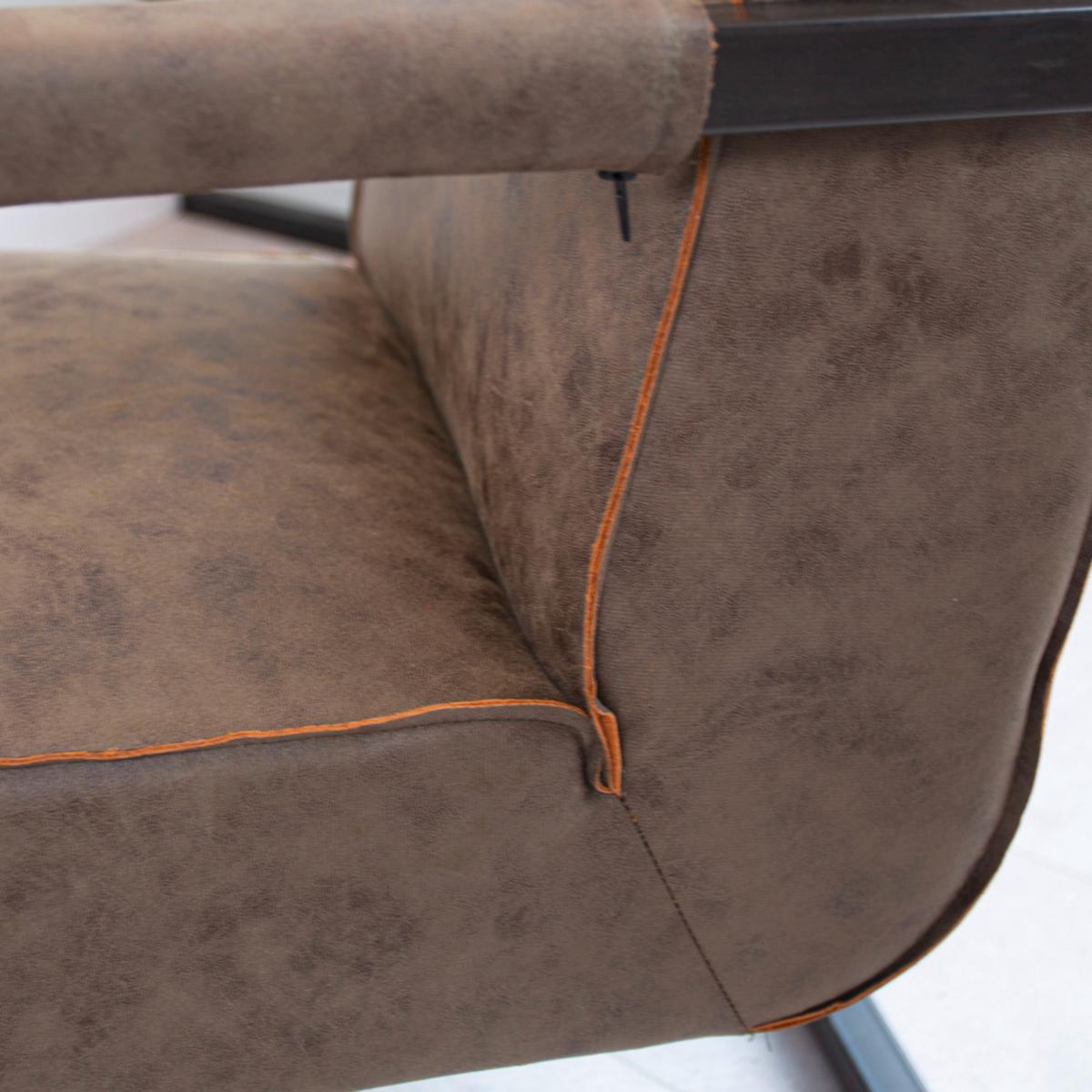 Sessel Tyler Grün, B: 62 Cm - Schwarz/Grün, MODERN, Textil (62/84/70cm) - MID.YOU