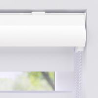 Doppelrollo Weiß