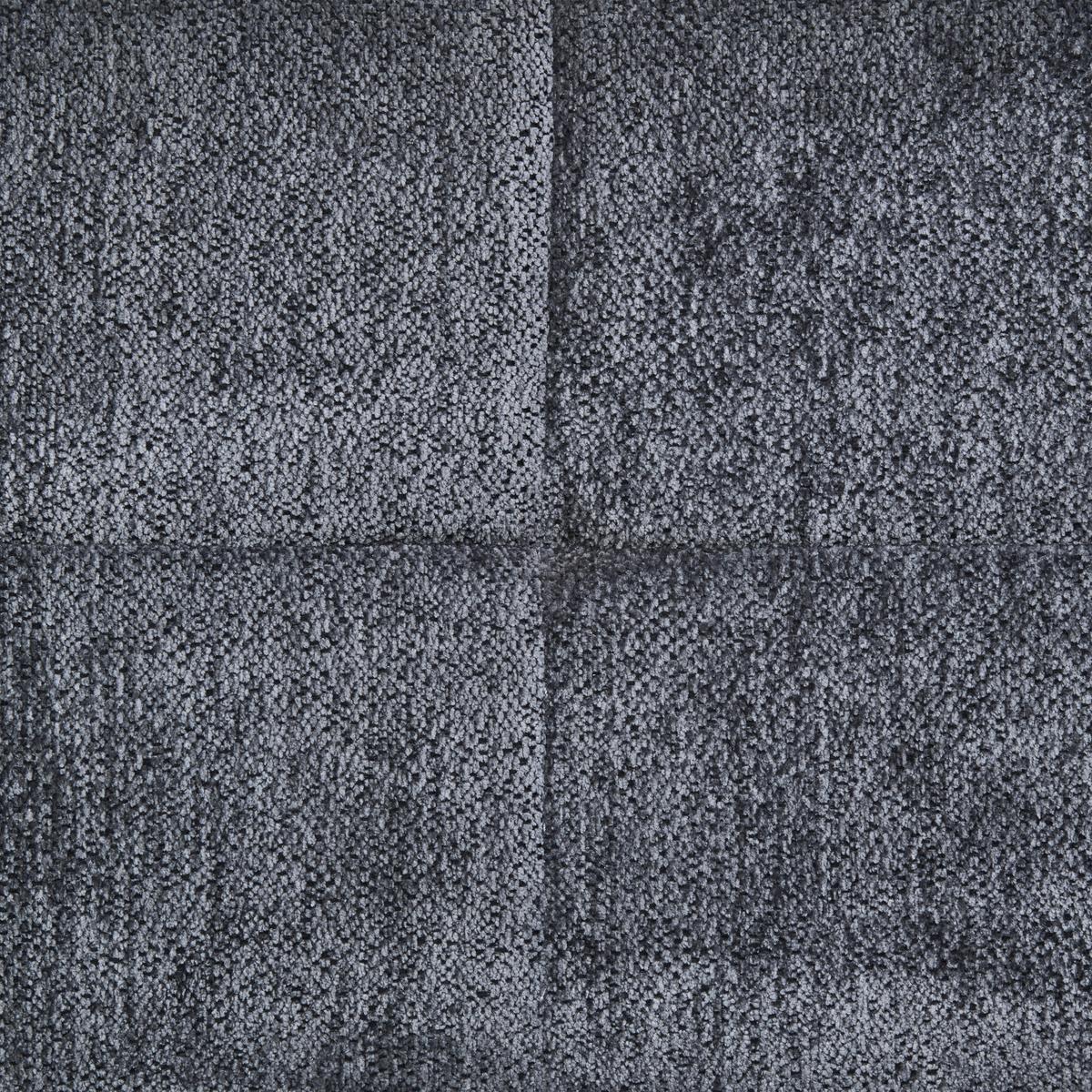 Eckbank Magnus Dunkelgrau, S: 193x141 cm - Dunkelgrau/Schwarz, LIFESTYLE, Textil/Metall (193/141cm) - MID.YOU