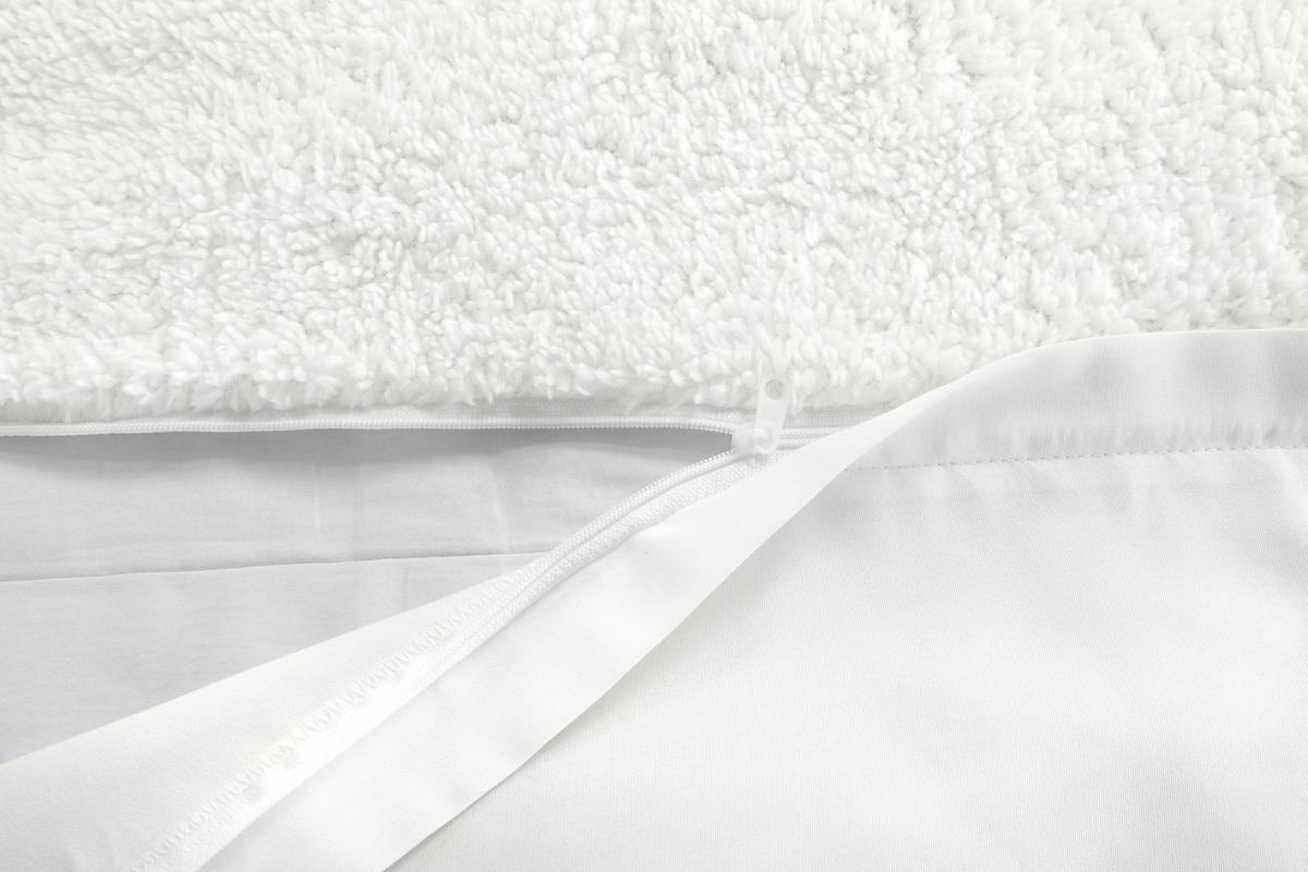 Povlečení Teddy, 70/90 140/200cm - bílá, textil (140/200cm) - Modern Living