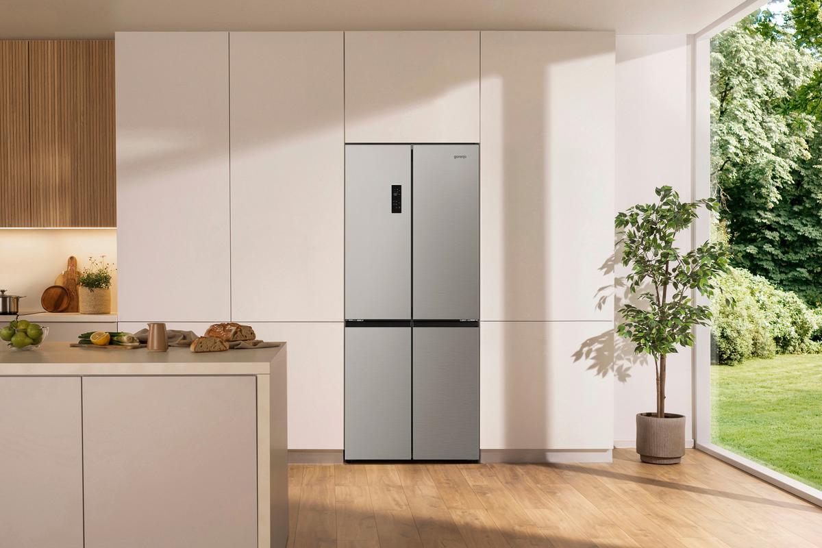 Multi-Door Nrm819e61x - Inox No Frost Plus, Fast Freeze - Basics (79,4/190/65cm) - Gorenje
