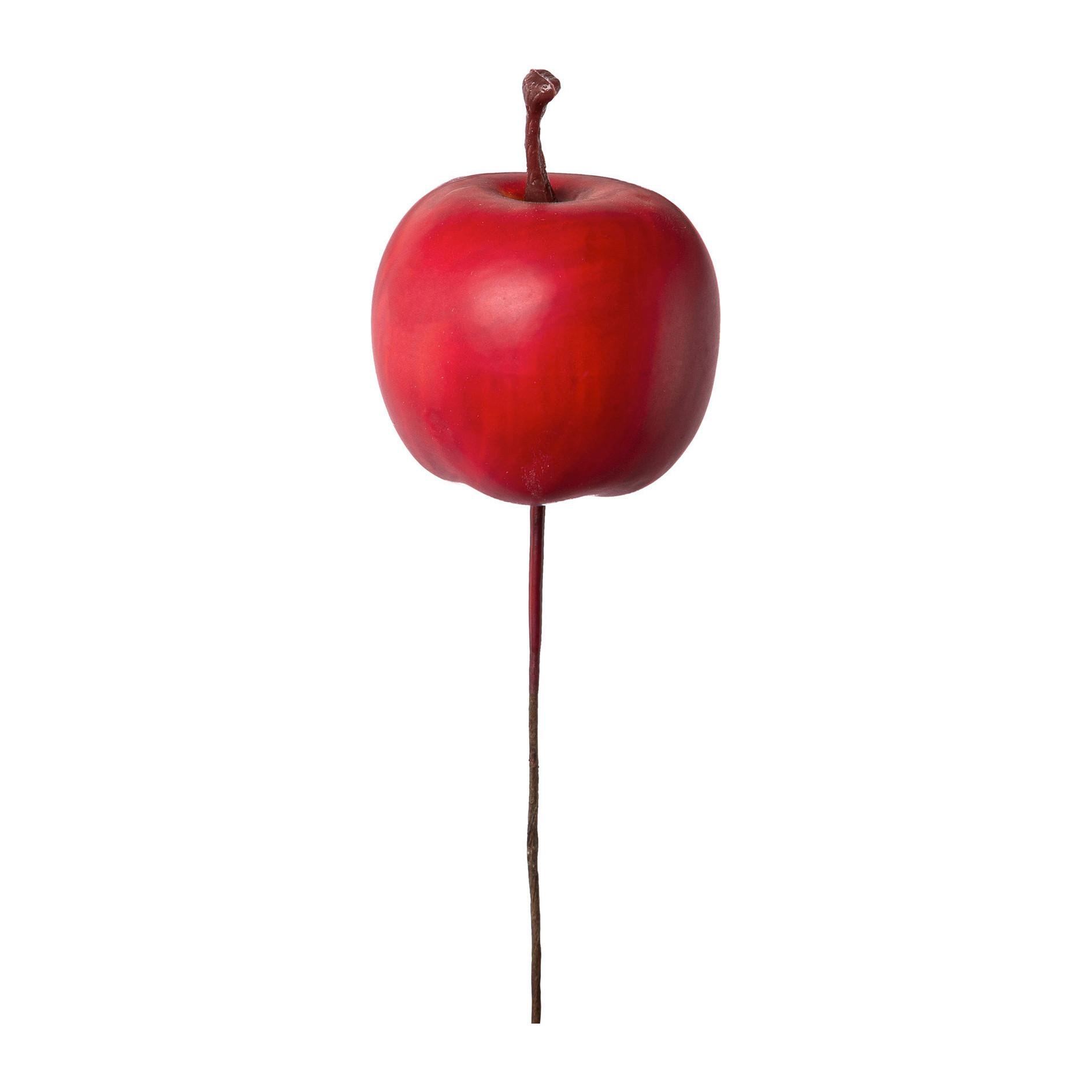Kunstpflanze Bea - Rot/Braun, Basics, Kunststoff (11cm)