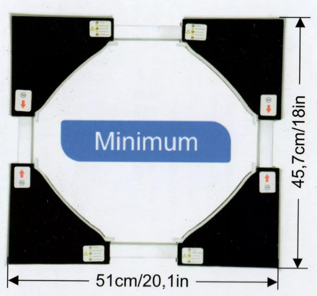 Összeépítő Keret Univerzális - Basics (51/46,7/76cm)