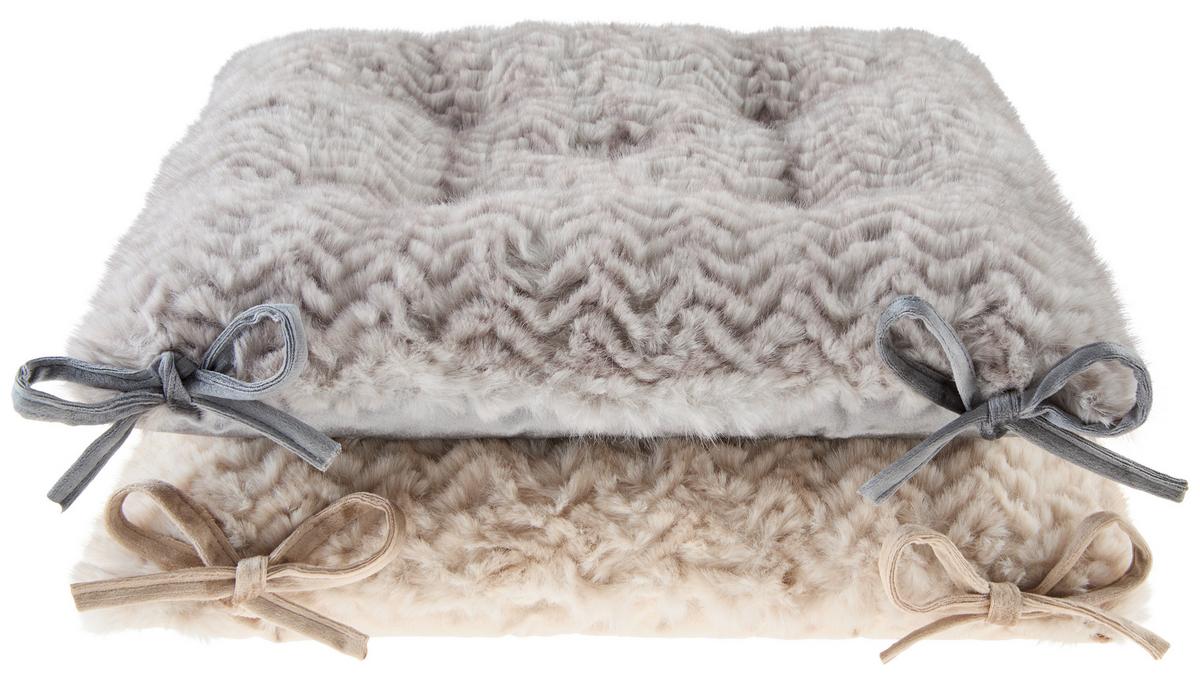 SITZKISSEN OTTAWA - Beige, MODERN, Textil (40/40/4cm) - Luca Bessoni