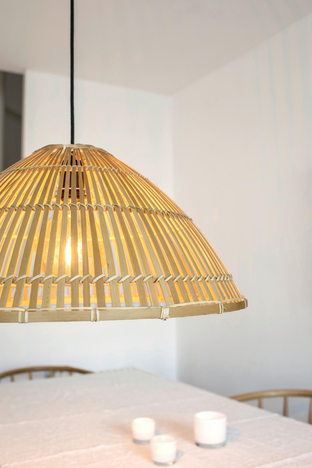 Hängeleuchte Capello - Naturfarben, Basics, Naturmaterialien/Metall (58/27cm) - Markslöjd