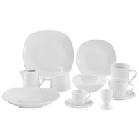 Kombiservice Tara - Weiß, Basics, Keramik - James Wood
