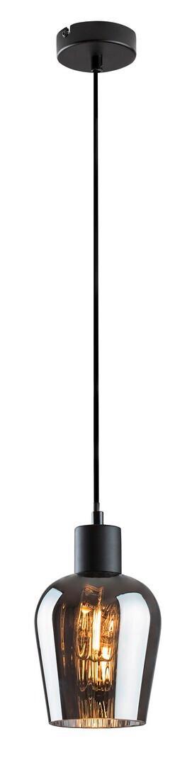 ZÁVESNÉ SVIETIDLO FLORIAN - čierny chróm, Design, sklo (13.5/150cm) - Rabalux