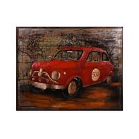 Metallbild Multicolor B: 100 cm - Multicolor, Basics, Metall (100/80/7cm)