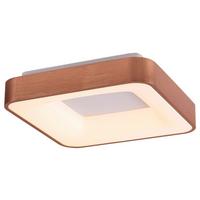 STROPNÉ SVIETIDLO CARMELLA - biela/zlatá, Modern, kov/plast (60/60/9cm)