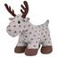 Zarážka Dveřní Sweety - bílá/růžová, textil (25cm)