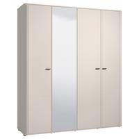 SKRIŇA S OTOČNÝMI DVERAMI CASHMIRA - kašmírová, Trend, kompozitné drevo (180/211/57cm) - Based