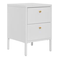 Kommode Dalby Chest Weiß B: 60cm - Weiß, Design, Metall (60/40/40cm) - MID.YOU