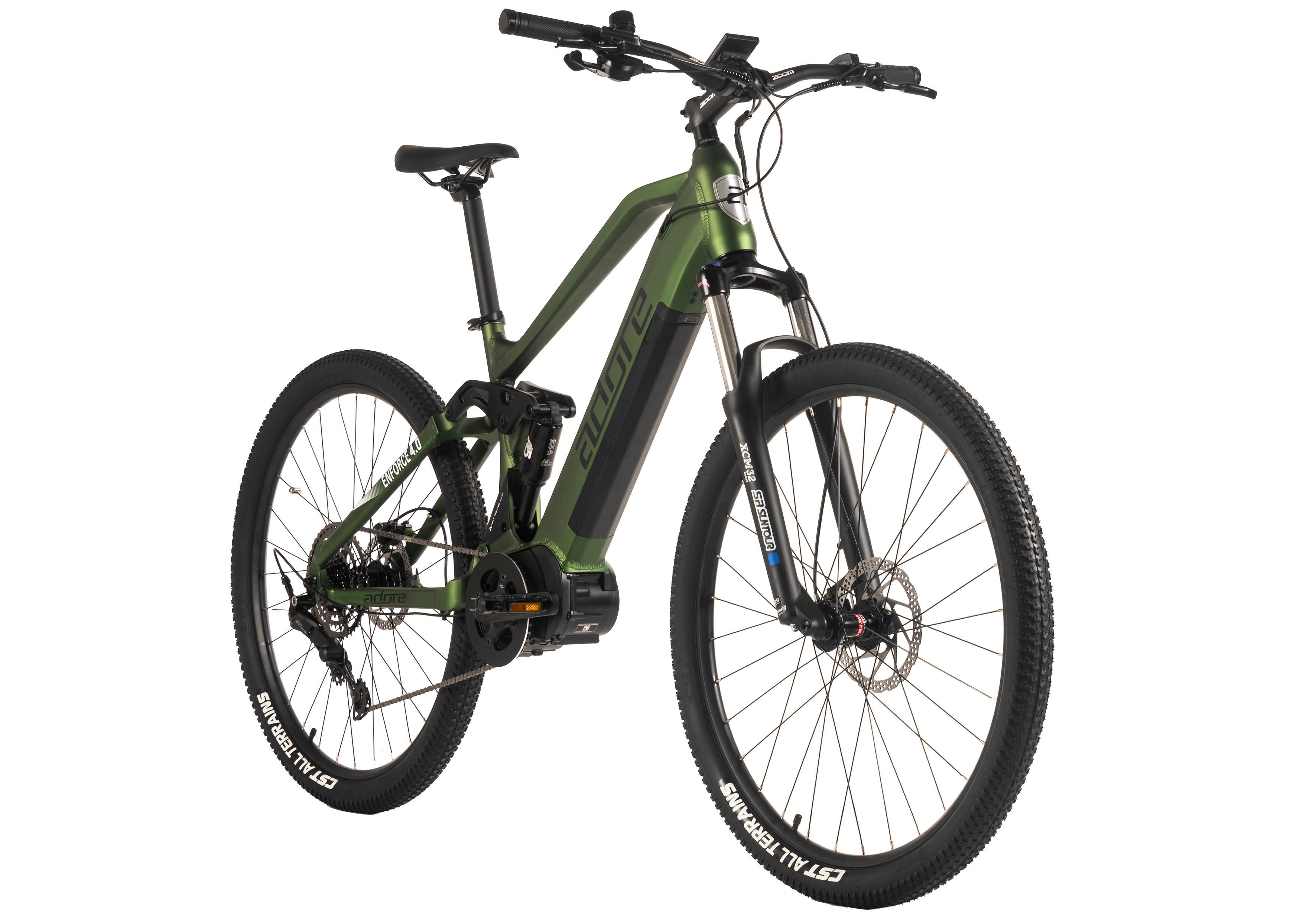 E-mountainbike Fully 29'' Grün Matt - Grün, LIFESTYLE, Metall (180/70/100cm)