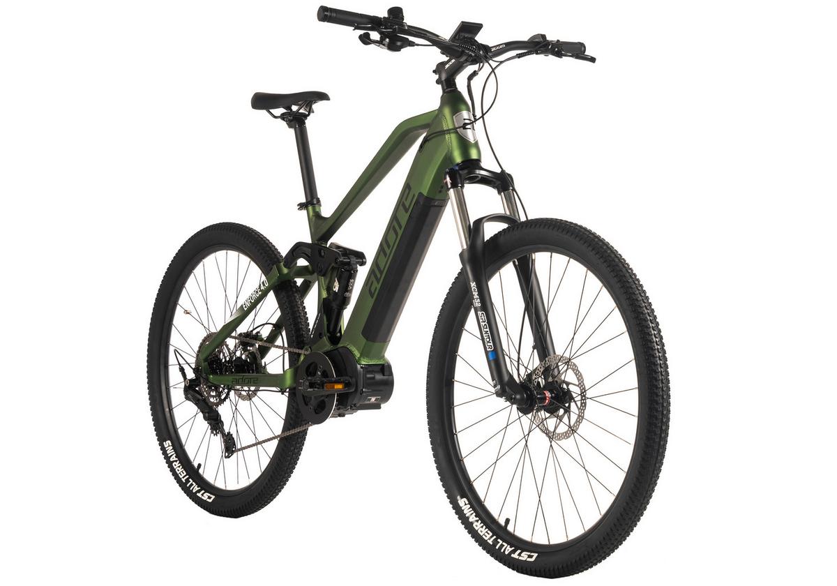 E-mountainbike Fully 29'' Grün Matt - Grün, LIFESTYLE, Metall (180/70/100cm)