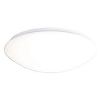 Led-deckenleuchte Ø 35 Cm Rund Dimmbar Mit Fernbedienung - Weiß, Basics, Kunststoff/Metall (35/11cm) - Näve