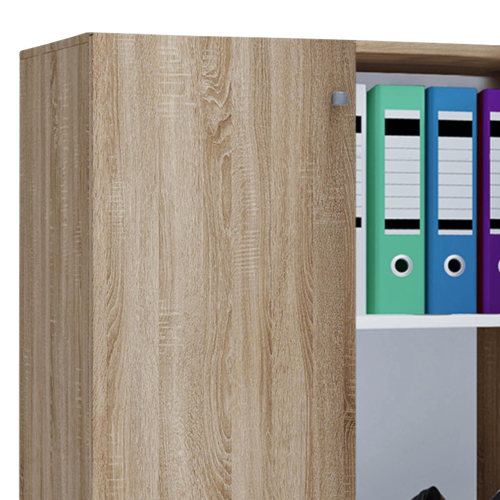 Aktenschrank Lona Sonoma Eiche Dekor B: 70 cm - Sonoma Eiche, Basics, Holzwerkstoff (70/110/39cm) - MID.YOU