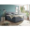 Boxspringbett Mit Topper & Bettkasten 180x200 Tacoma 3 - Anthrazit, KONVENTIONELL, Kunststoff/Textil (180/200cm) - MID.YOU
