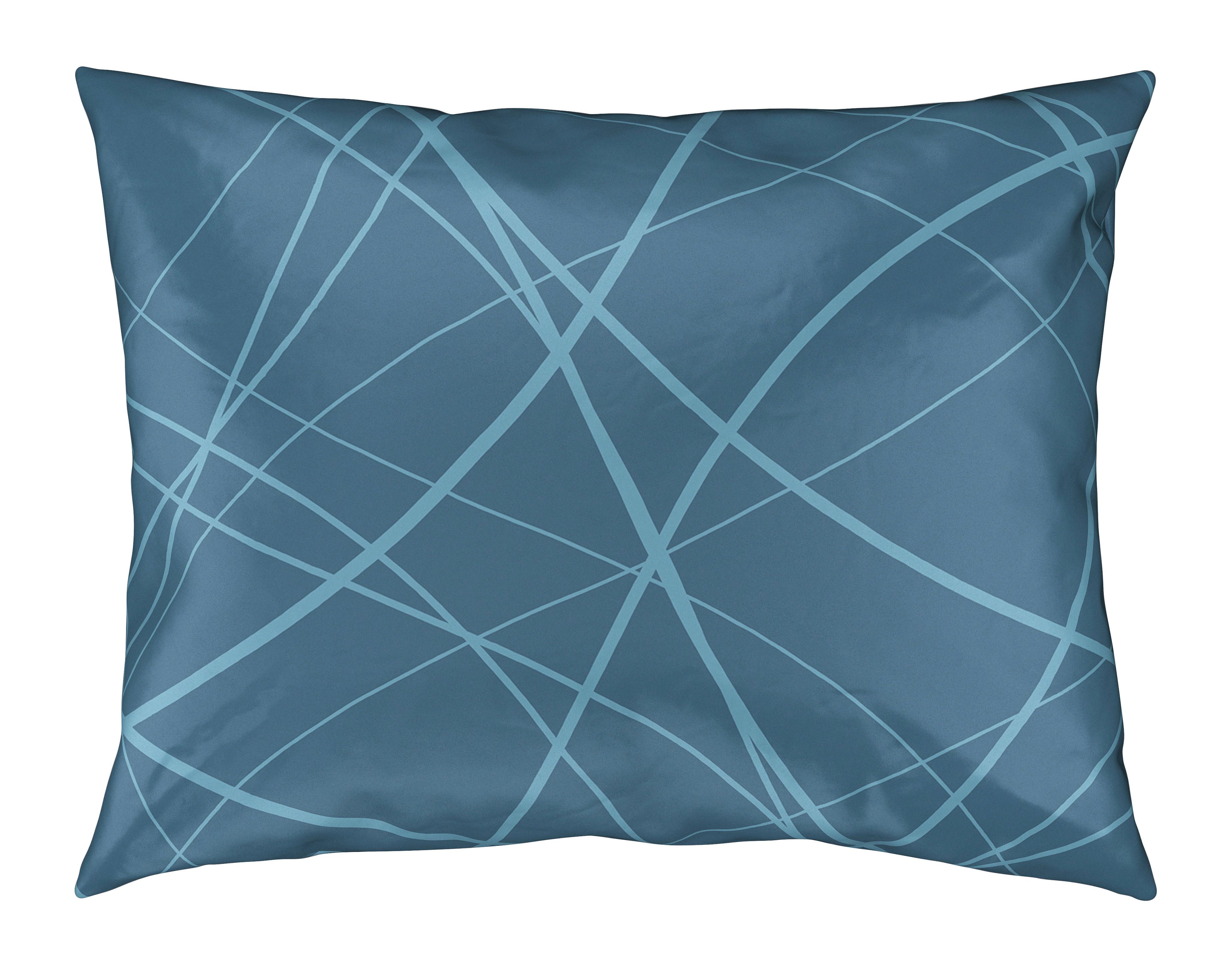 POTAH NA POLŠTÁŘ Alex Design, 40/60cm, modrá - modrá, Moderní, textil (40/60cm) - Premium Living