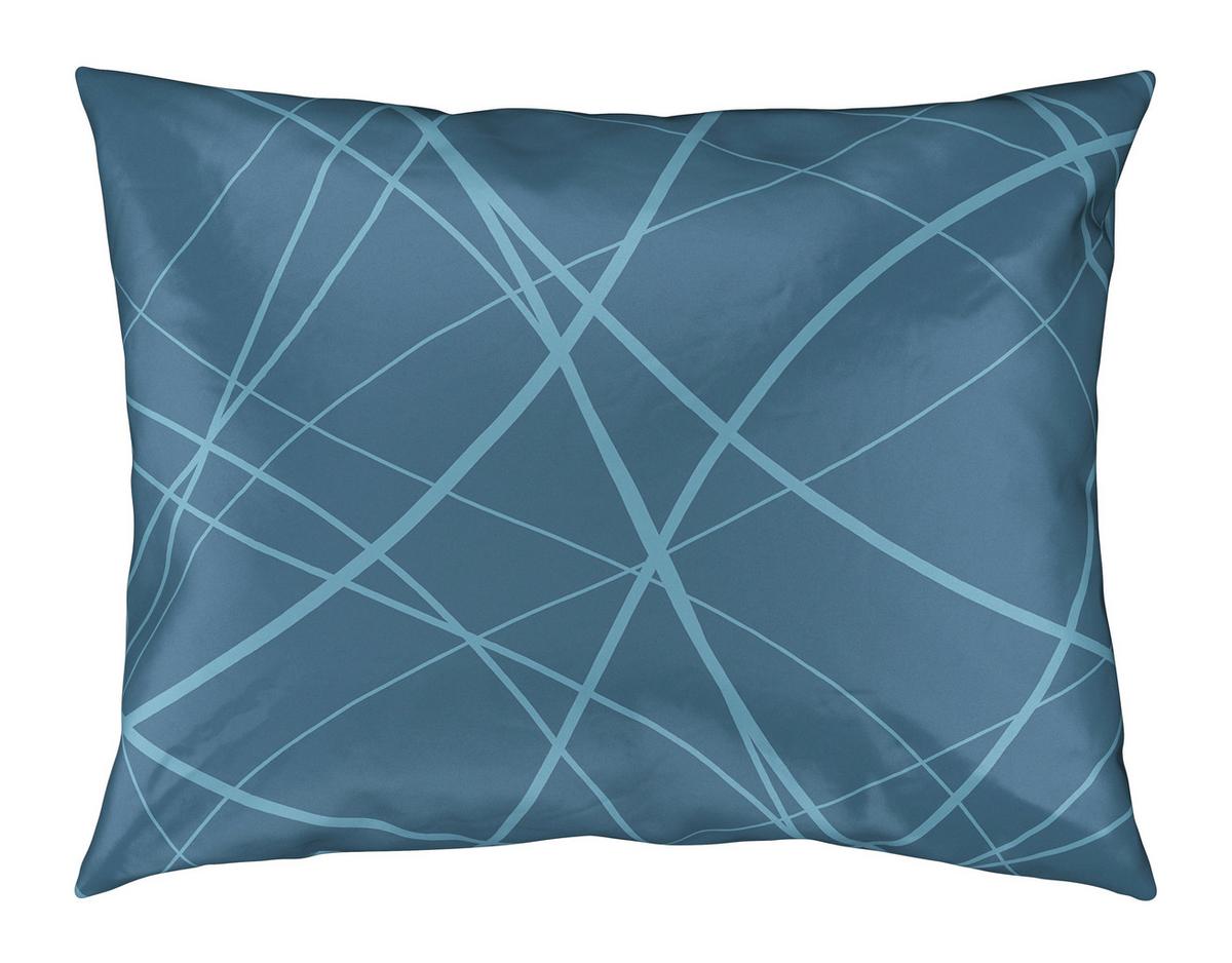 POTAH NA POLŠTÁŘ Alex Design, 40/60cm, modrá - modrá, Moderní, textil (40/60cm) - Premium Living