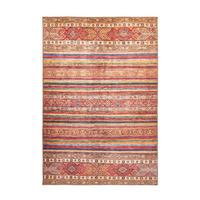 Flachwebteppich Mutlicolor Faye 75x150 cm - Rot/Multicolor, Basics, Textil (75/150cm) - Kayoom
