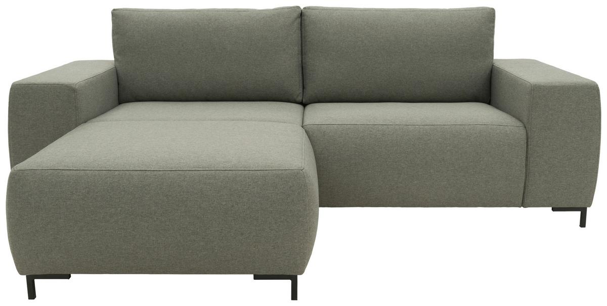 Ecksofa Looks Vi - Graubraun/Schwarz, Design, Textil (242/160cm) - LOOKS by W.Joop