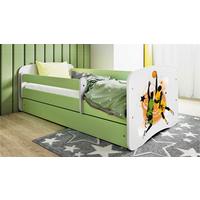 Kinder-/Juniorbett Babydreams inkl. Matratze 80x160 - Birkefarben/Weiß, MODERN, Holz/Holzwerkstoff (80/160cm) - MID.YOU