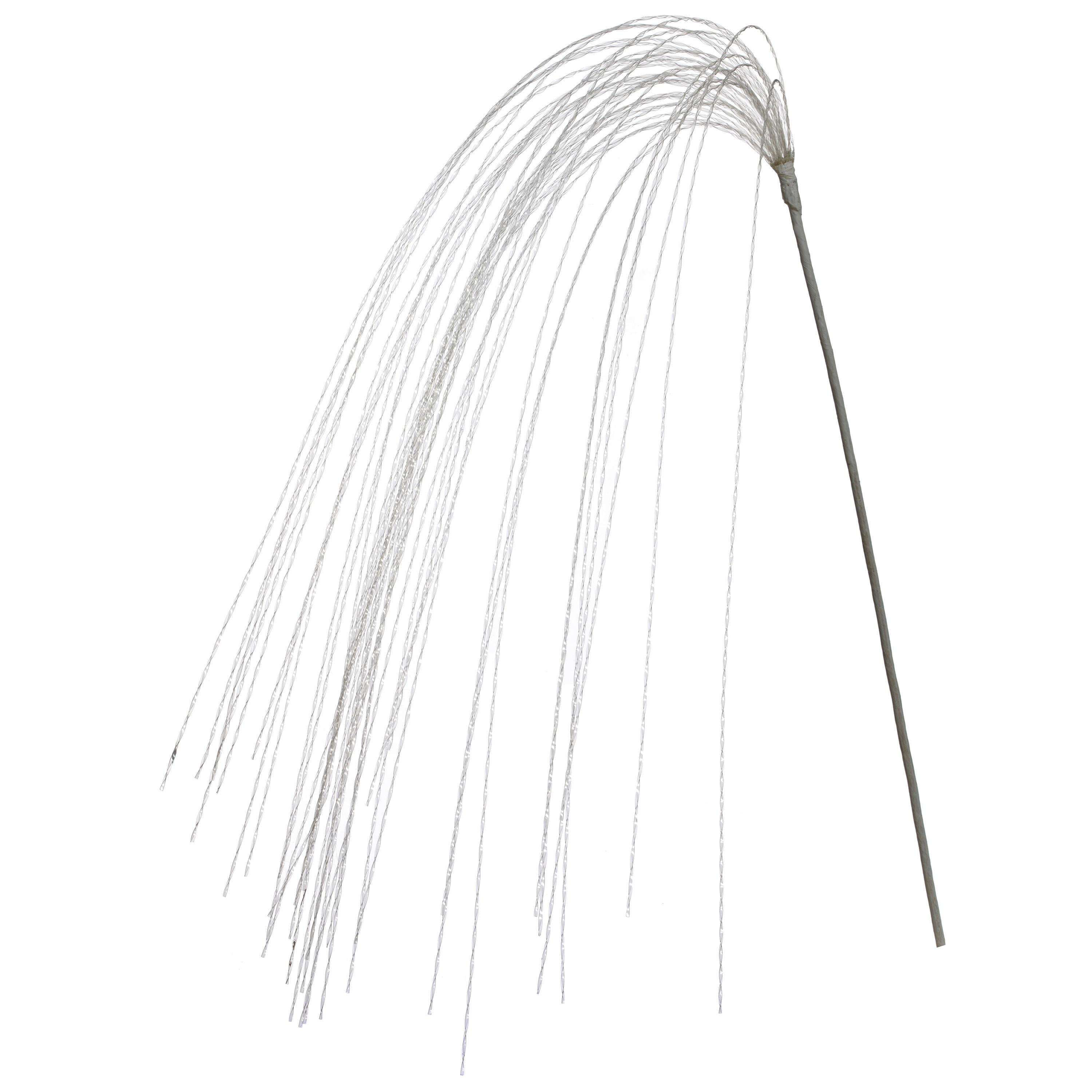 Kunstpflanze Lamettazweig - Klar, Basics, Kunststoff (139cm)