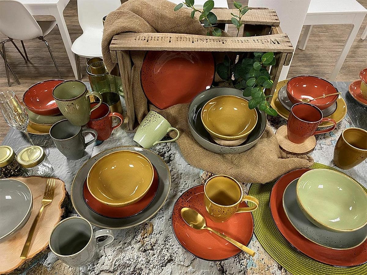 Dipschalenset 21982 Nature Collection - Currygelb, Trend, Keramik (8cm) - Creatable