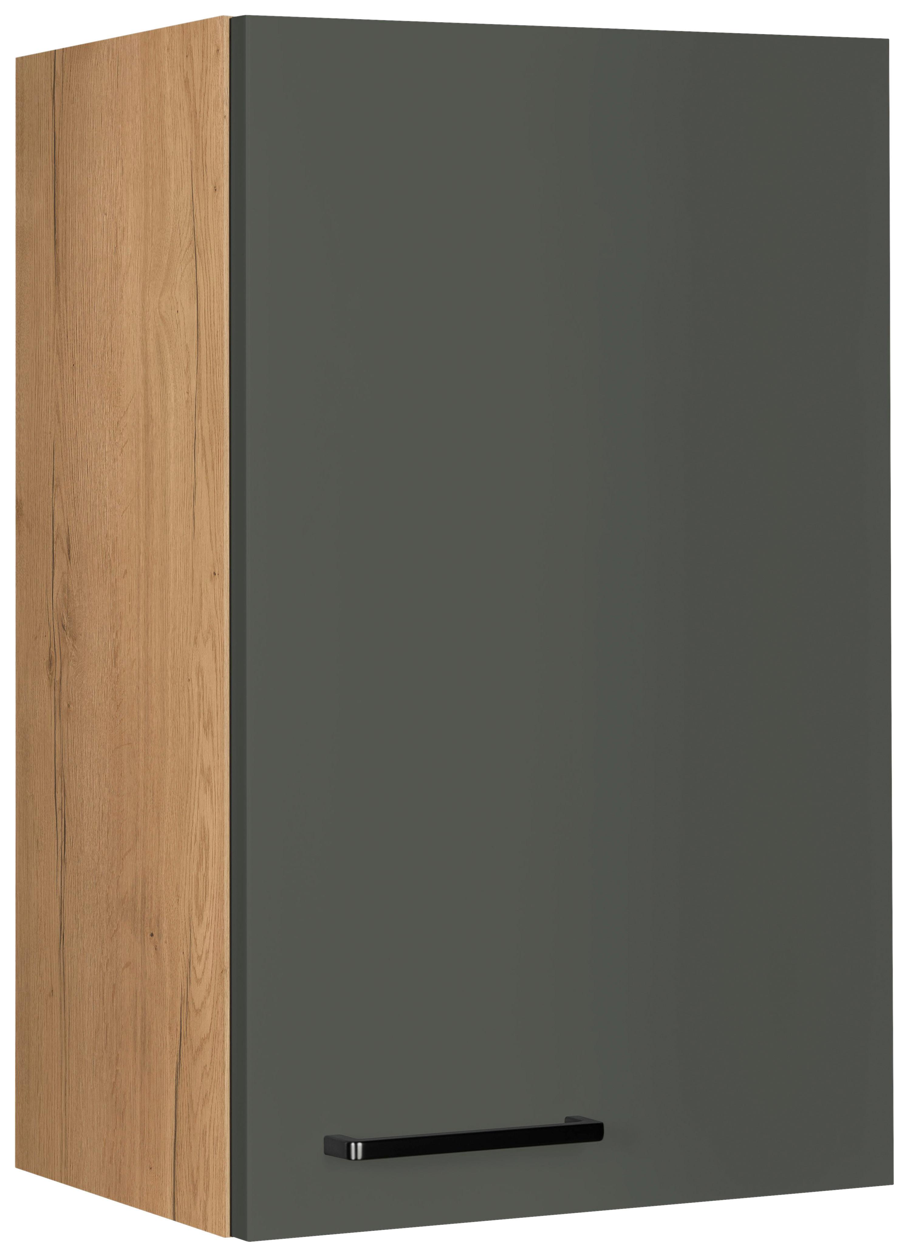 Küchenoberschrank Easytouch - Eichefarben/Grün, MODERN, Holzwerkstoff (45/72/35cm) - Nobilia