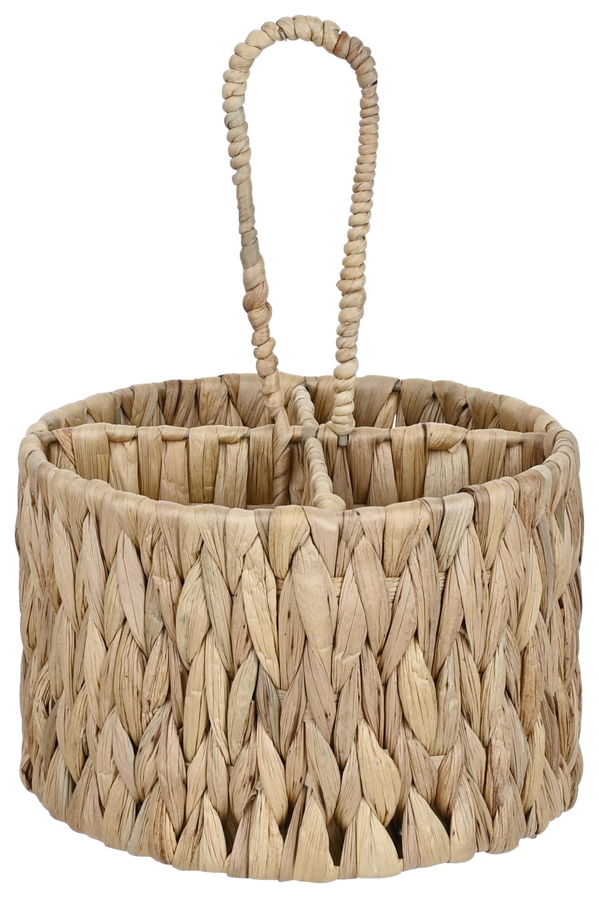 Košík LUGI - prírodná farba, Basics, kov/prírodné materiály (20/13cm) - Mömax